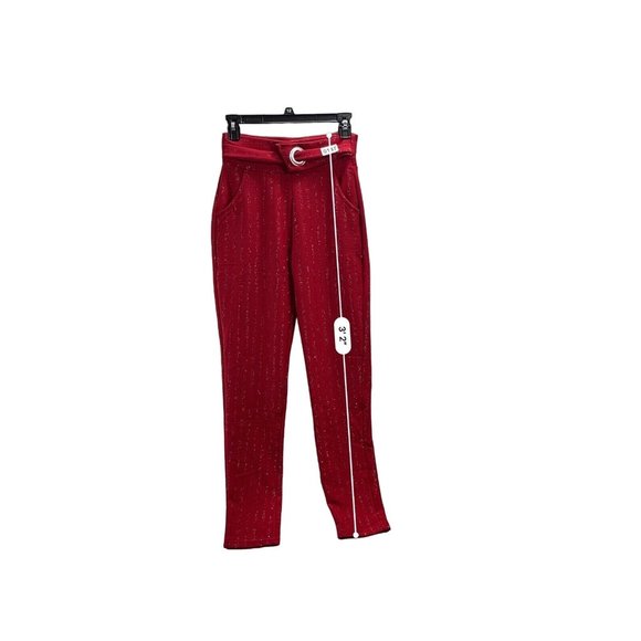 Unbranded Women Slimming Skinny Pants Size S Color Red - Picture 12 of 13